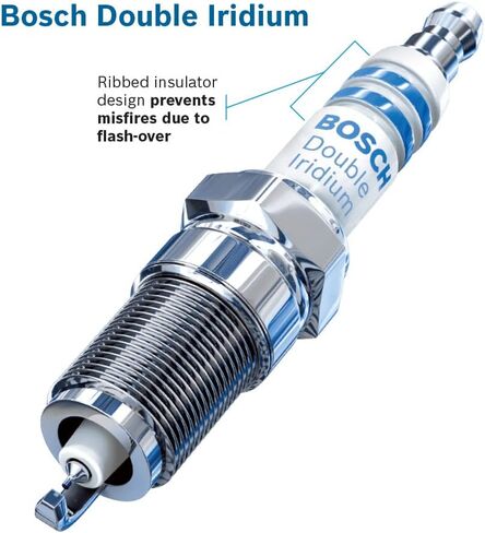 BOSCH 9686 OE Fine Wire Double Iridium Spark Plug - Pack of 4 in Saudi Arabia