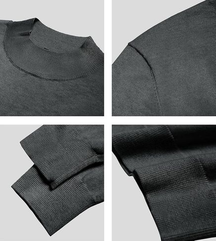 Fioboc GentleKnit Crew Neck Sweater S-4XL in Kuwait