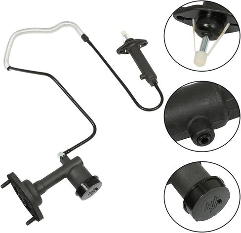 WFLNHB Clutch Master and Slave Cylinder Assembly Replacement for Wrangler 2.5L 4.0L 2000-2002 CC649041 in Saudi Arabia