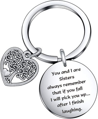 De&ai Sister Present Christmas Gift for Best Friend Jewelry for Sister Gift friendship Jewelry BFF jewelry Appreciation gift Bestie Jewelry Sister Birthday Gift Sister in Law Jewelry in Saudi Arabia