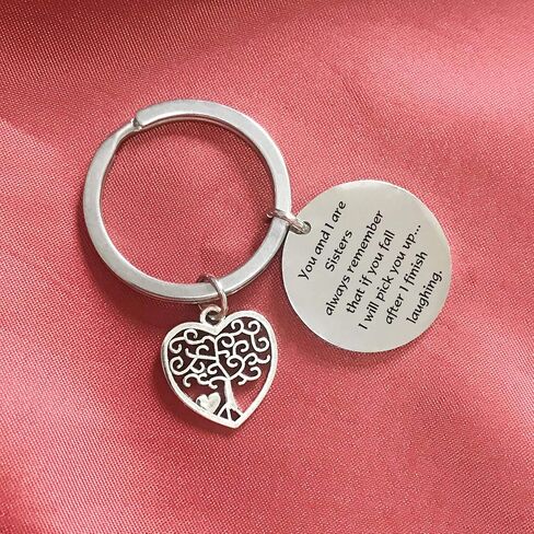 De&ai Sister Present Christmas Gift for Best Friend Jewelry for Sister Gift friendship Jewelry BFF jewelry Appreciation gift Bestie Jewelry Sister Birthday Gift Sister in Law Jewelry in Saudi Arabia