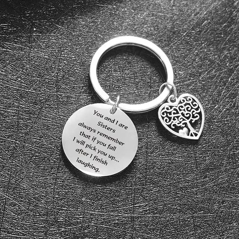 De&ai Sister Present Christmas Gift for Best Friend Jewelry for Sister Gift friendship Jewelry BFF jewelry Appreciation gift Bestie Jewelry Sister Birthday Gift Sister in Law Jewelry in Saudi Arabia