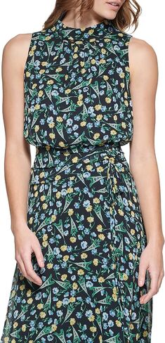 KARL LAGERFELD Women's Crepe Side Rouched Sheath Dress in Saudi Arabia