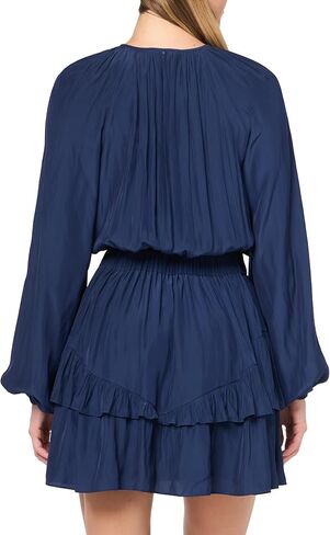 Ramy Brook Women's Ramona Long Sleeve Mini Dress in Saudi Arabia