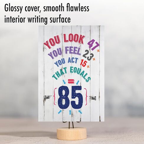 NobleWorks - 80th Happy Birthday Card Funny - 80 Year Old Celebration, Milestone Humor Card for Grandparents, Parents - In Celsius 80 C9351MBG in Saudi Arabia