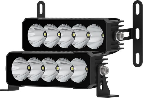 شريط إضاءة LED 6 بوصة، مصابيح قيادة LED 100 وات، ضوء سبوت للدراجات النارية، مصابيح ضباب LED، أضواء الطرق الوعرة 4 × 4 للشاحنات والسيارات والقوارب ATV UTV وأضواء الخندق in Saudi Arabia