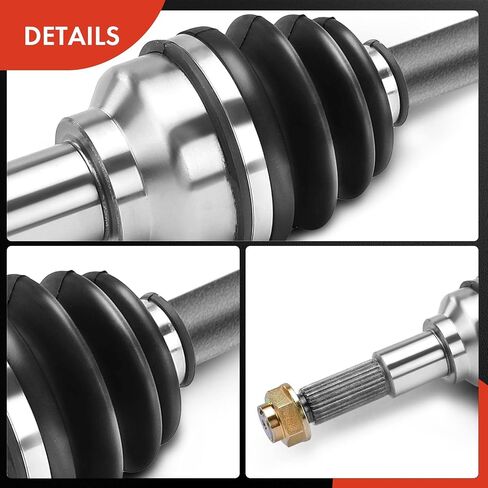 A-Premium Pair (2) Front CV Axle Shaft Assembly Compatible with Yamaha YXZ1000R 2016 2017 2018 2019 2020 2021 2022, Driver and Passenger Side, Replace# 2HC-2510J-00-00 in Saudi Arabia
