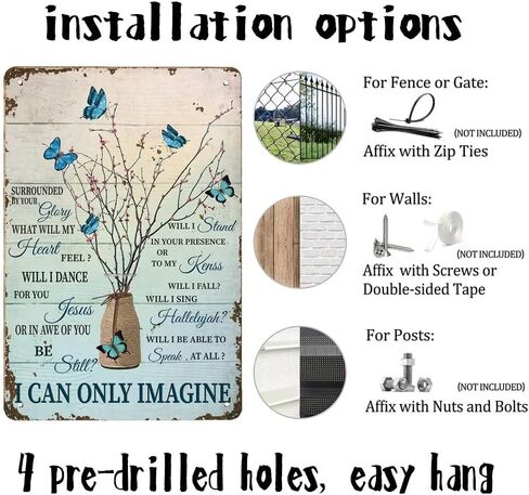 Powder Room Decor - Farmhouse Accessories - Rustic Sign - Wall Art, Bathroom Door Sign - Housewarming Gifts - 12x8 inch Tin Sign in Saudi Arabia