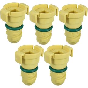 X AUTOHAUX 5pcs ABS Car Engine Oil Drain Plug Replacement for Ford F150 2015-2021 FT4Z-6730-A BC3Z-6730-A