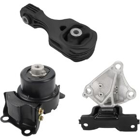JDMON 3Pcs Engine Motor Transmission Mount Kit Replacement for 2015-2020 Honda Fit 1.5L EX / EX-L, i-VTEC Auto Trans Compatible with A65095 / A65063 / A65062
