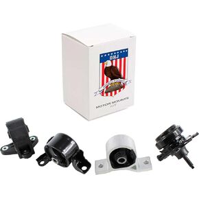 DNJ MMK1029 Motor Mount Kit For 2001-2005 Honda Civic 1.7L