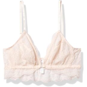 Big Girls’ Non-Wire Front Closure Lace Bralette for Women