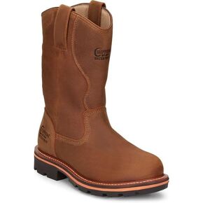 Chippewa Men's 11" TH1010 Thunderstruck Waterproof Plain Soft-Toe Work Boot