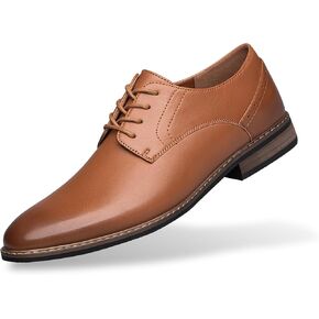 SILENTCARE Men's Dress Oxford Shoes Classic Lace Up Formal Shoes