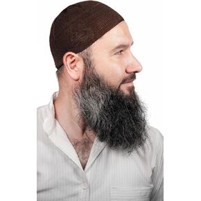 |% 100 Cotton Kufi Hats for Men A Quality Soft Taqiya, Takke, Islamic Caps, Islamic Gifts, Standart Size 1 Pcs