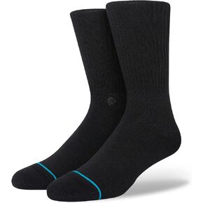 Stance Shelter Crew Socks, Black