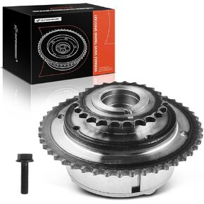 A-Premium Intake Left Engine Variable Valve Timing Sprocket Camshaft Phaser Compatible with Ford Edge 2007-2010 Flex Fusion Taurus X & Lincoln MKS MKT MKX MKZ & Mercury Sable, Replace# 7T4Z6A257A