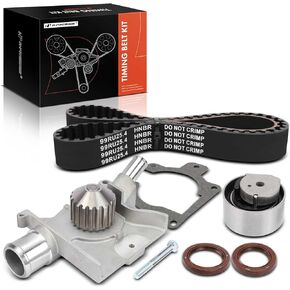 A-Premium Engine Timing Belt Kit with Water Pump Compatible with Ford Escort 1997-2002 & Mercury Tracer 1997-1999 - 2.0L