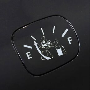 Car Stickers - Fuel Tank Cartoon Vinyl Sticker, Peeking car Decals, Funny Stickers - Waterproof Bumper Stickers for Cars, Truck, Motorcycle, Wall, Window and Laptop.