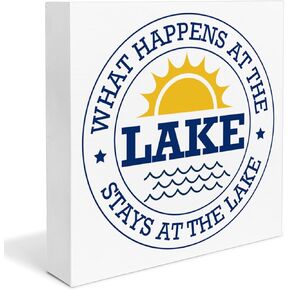 Summer Beach Sign the Beach Definition Wood Block Sign Home Beach House Desk Table Shelf Decoration
