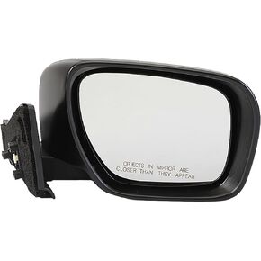 Dorman 955-705 Passenger Side Power Door Mirror - Folding Compatible with Select Mazda Models, Black