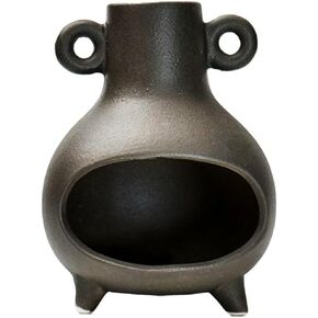 Palo Santo Holder Burner Palo Santo Sticks Sage Holder with Modern Footed Pottery Incense Chimney Dish,Yoga Meditation Room Home Decor.