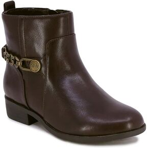 Nine West Girls' Amara Ankle Bootie with Braided Buckle