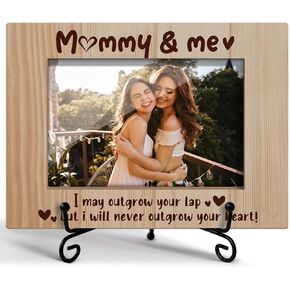 Aunt Picture Frame, Aunt Gifts from Niece Birthday Gifts for Women Aunt Auntie, Wooden Picture Frame with Stand, 4"x6" Picture Frame for Tabletop Display, Home Office Bedroom Decor Shelf Display/XK19