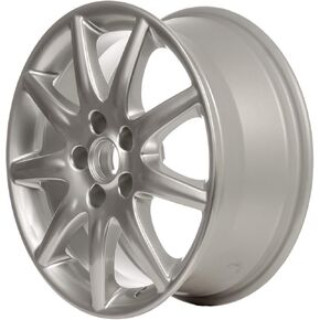 ALY04025U77 Silver Wheel with Painted and Meets All Federal Motor Safety Standards (17 x 7. inches /5 x 115 mm, 46 mm Offset)