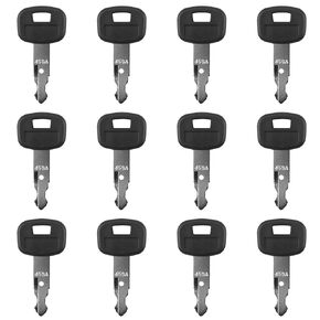 459A 12pcs Ignition Key Compatible with Kubota Track Loaders SVL75 SVL75C SVL75-2,SVL75-2C SVL90 SVL95-2S SVL90-2C SVL90C SVL95-2S SVL95-2SC