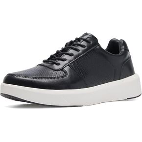 XPACS Men's Orthopedic Leather Dress Walking Shoes: Comfortable Arch Support Plantar Fasciitis Flat Feet Sneakers, Casual Business Work Adjustable Fit Heel Foot Pain Relief Orthotic Oxfords