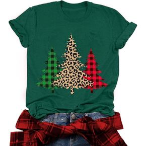 Merry Christmas Snowflake Shirt Women Xmas Winter T-Shirt Santa Family Outfit Joyful Faith Believe Blessed Top