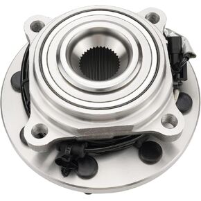 KAX 515162 Front Wheel Bearing Hub Assemblies Compatible with 2014-2018 Ram 2500, 2013-2018 Ram 3500 8 Lugs W/ABS