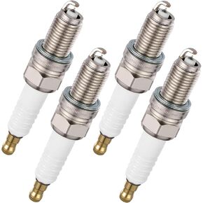 BDFHYK 810 Iridium Spark Plugs Compatible with Chevy Spark 2013-2015 1.2L l4, Fiat 500 2014-2017 1.4L l4, Set of 4
