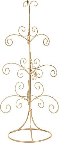Red Co. 22" Metal Wire 4-Tier Ornament Display Tree Stand and Christmas Décor Holder - Silver in Kuwait