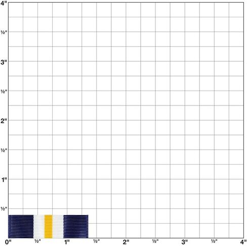 مؤسسة ميداليات أمريكا. 1976 الشريط التذكاري للخدمة المشرفة in Kuwait