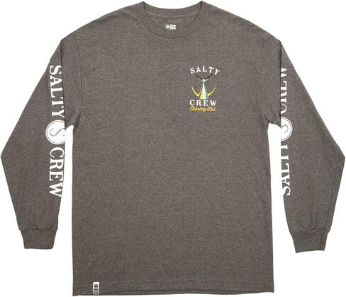 تيشيرت بأكمام طويلة وذيل طاقم مالح فحمي 2XL in Kuwait