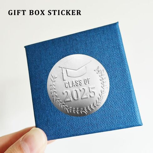 100 Pack Class of 2026 Graduation Stickers – Gold Foil Embossed Labels for Graduates – Metallic Foil Seals for Invitations, Envelopes & Party Favors (Class of 2026 Gold) in Kuwait