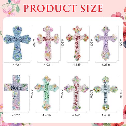 Diamond Painting Bookmarks Set - 8PCS Highland Cow 5D Diamond Art Bookmarks Kit with Tassel Sunflower Bookmarks Set for Highland Cow Lover Office Useful Project DIY Crafts Gifts Teacher in Kuwait