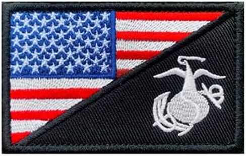 Antrix 6 Pack Patch Set of U.S. AR Supptrt Veteran Emblem Patch for Clothes Backpack Caps Hats Vest Uniform -Black in Saudi Arabia