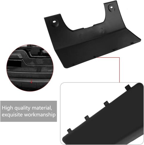 Car Tow Hook Cover for Land LR3 05-09 LR4 10-12, Plastic Rear Bumper Tow Towing Eye Hook Cover Black, OE: DPO500011PCL in Saudi Arabia