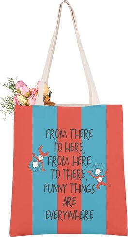 CMNIM هدايا سيوسيكال سيوس كتاب حمل شيء الهدايا الموسيقية لمحبي الأشياء المضحكة في كل مكان حمل حقيبة القراءة هدايا المعلم in Kuwait