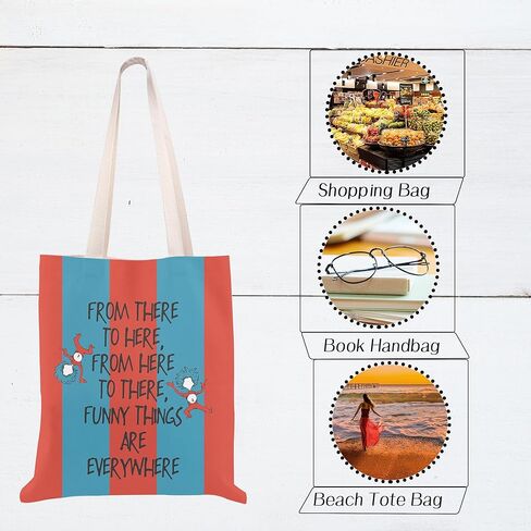 CMNIM هدايا سيوسيكال سيوس كتاب حمل شيء الهدايا الموسيقية لمحبي الأشياء المضحكة في كل مكان حمل حقيبة القراءة هدايا المعلم in Kuwait