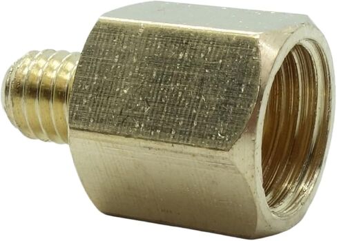 1 Piece M14 x 1.5 Male Metric to M16 x 1.5 Female Metric Gauge Sensor Adapter Brass in Kuwait