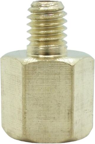 1 Piece M14 x 1.5 Male Metric to M16 x 1.5 Female Metric Gauge Sensor Adapter Brass in Kuwait