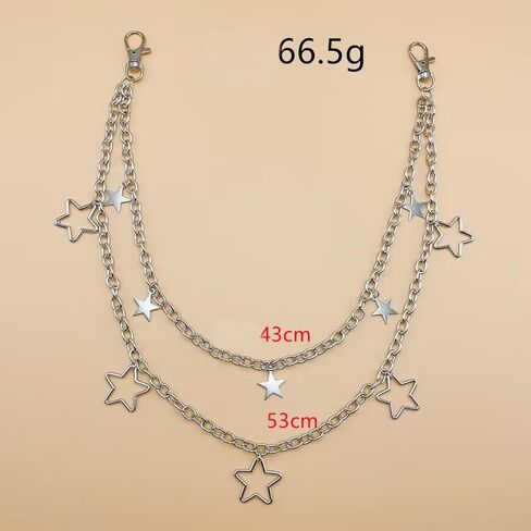 Punk Pants Chain Hip Hop Pocket Chain Trouser Chains Rock Wallet Chain for Men Waist Body Accessories for Women in Kuwait