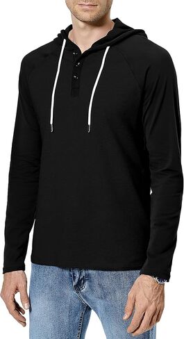 Aimeilgot Men’s Casual Long Sleeve Hoodies Pullover Gym Workout Jersey Sweatshirts in Saudi Arabia