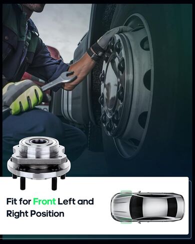 SCITOO 1* Wheel hub Bearing Left Right Front for Chrysler 513123 29513123 WA513123 WB513123 in Kuwait