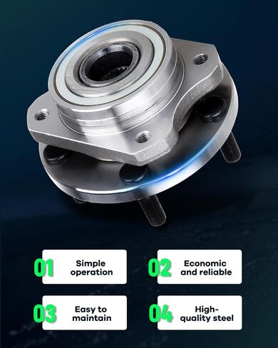 SCITOO 1* Wheel hub Bearing Left Right Front for Chrysler 513123 29513123 WA513123 WB513123 in Kuwait