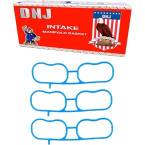 DNJ IG3192 Intake Gasket for 2005-2009 / Buick, Chevrolet, GMC, Isuzu, Saab / 9-7x, Ascender, Envoy, Envoy XL, Envoy XUV, Rainier, Trailblazer, Trailblazer EXT / 4.2L / DOHC / L6 / 24V / 256cid